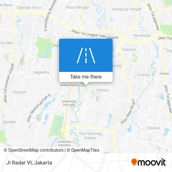 Jl Radar VI map