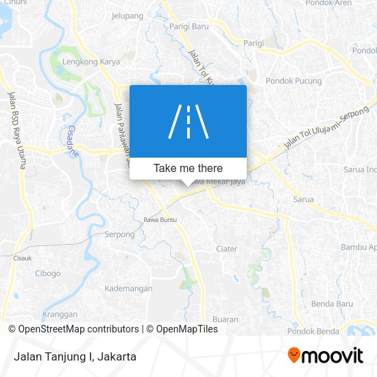 Jalan Tanjung I map