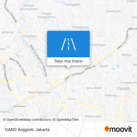 GANG Anggrek map
