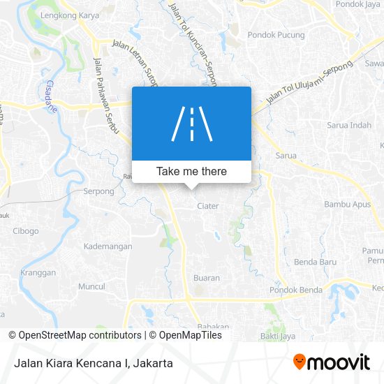 Jalan Kiara Kencana I map