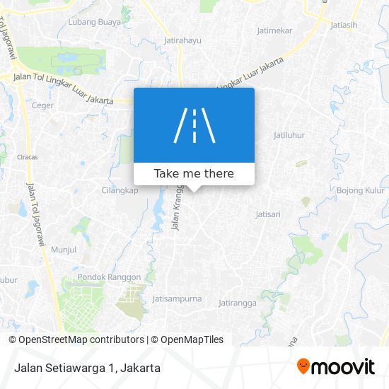 Jalan Setiawarga 1 map