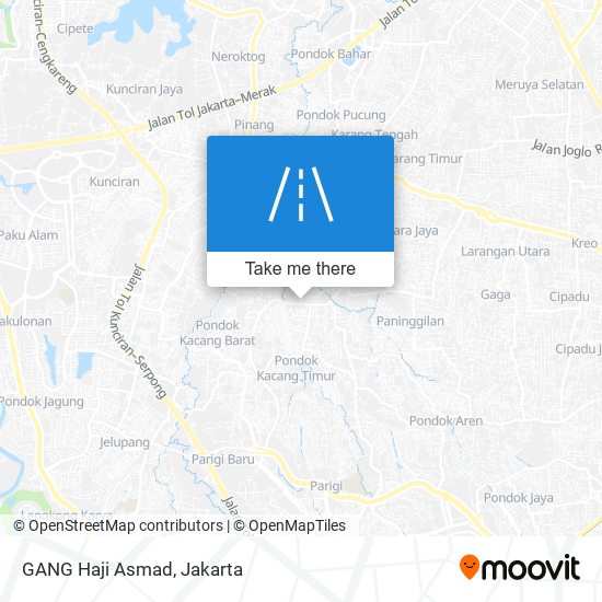 GANG Haji Asmad map