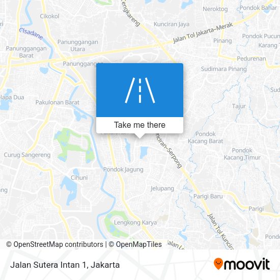 Jalan Sutera Intan 1 map