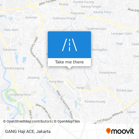 GANG Haji ACE map