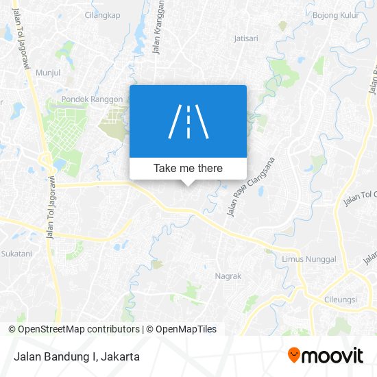 Jalan Bandung I map