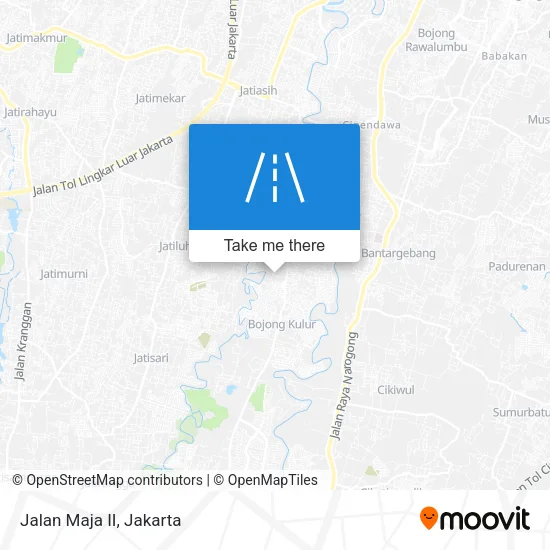 Jalan Maja II map