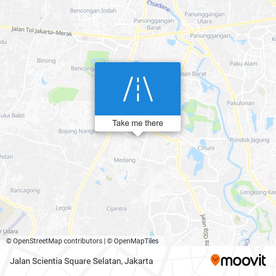 Jalan Scientia Square Selatan map