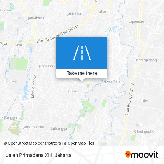 Jalan Primadana XIII map