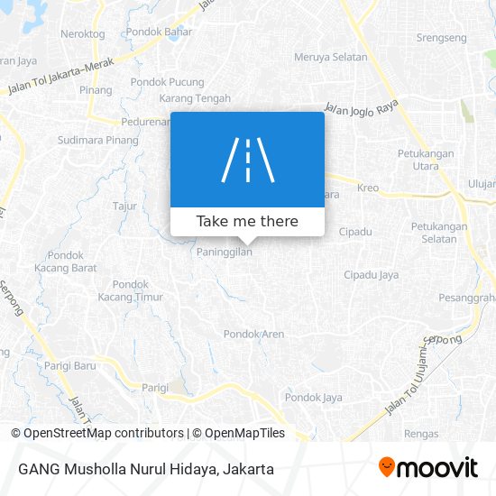 GANG Musholla Nurul Hidaya map