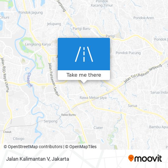 Jalan Kalimantan V map