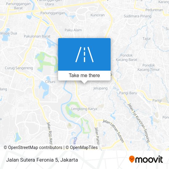 Jalan Sutera Feronia 5 map