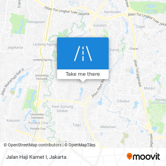 Jalan Haji Kamet I map