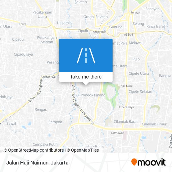 Jalan Haji Naimun map