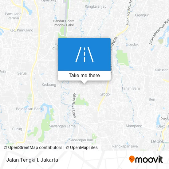 Jalan Tengki I map