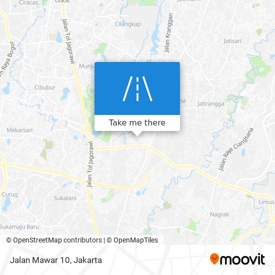 Jalan Mawar 10 map