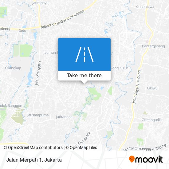 Jalan Merpati 1 map