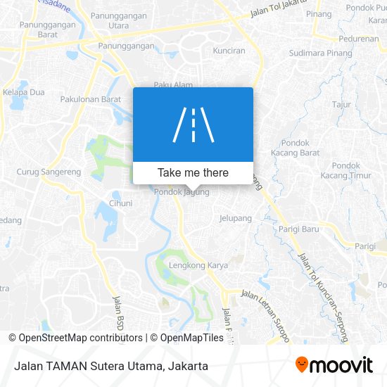 Jalan TAMAN Sutera Utama map
