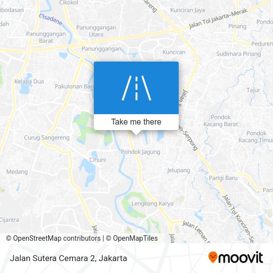 Jalan Sutera Cemara 2 map