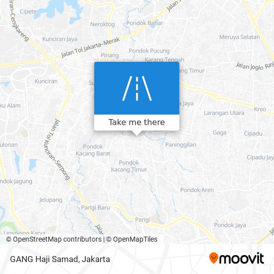 GANG Haji Samad map