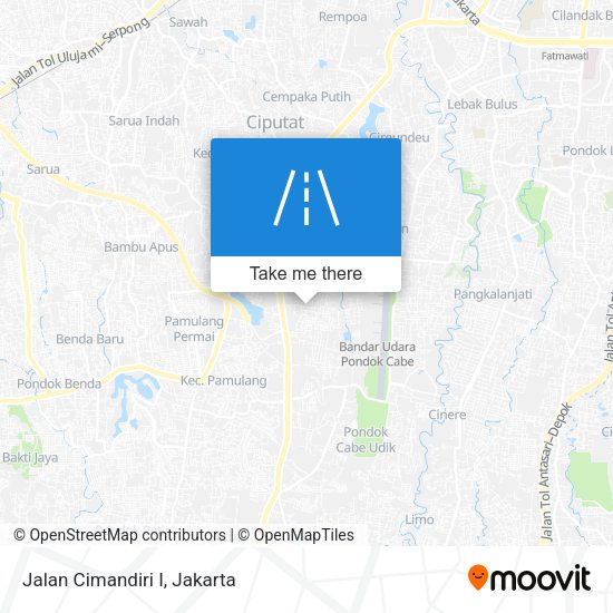 Jalan Cimandiri I map