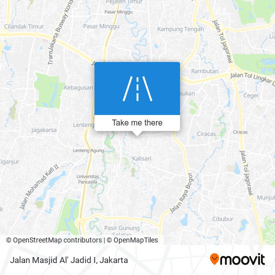 Jalan Masjid Al' Jadid I map