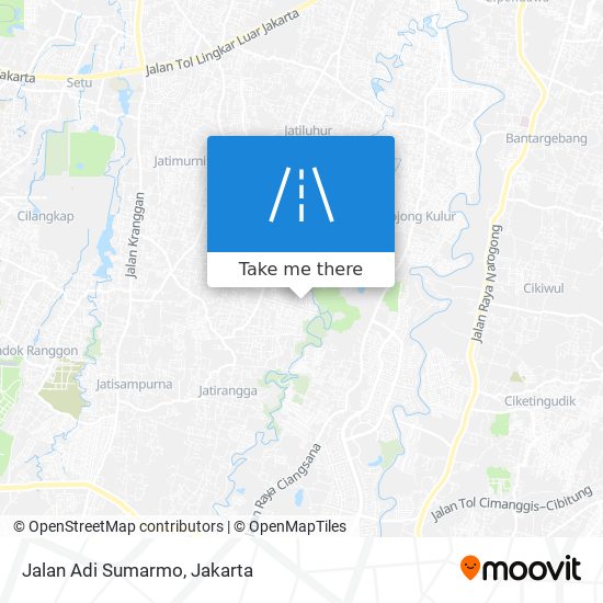 Jalan Adi Sumarmo map