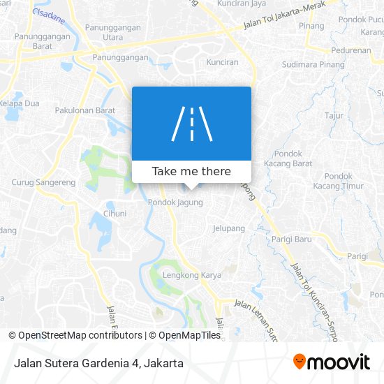 Jalan Sutera Gardenia 4 map