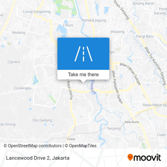 Lancewood Drive 2 map