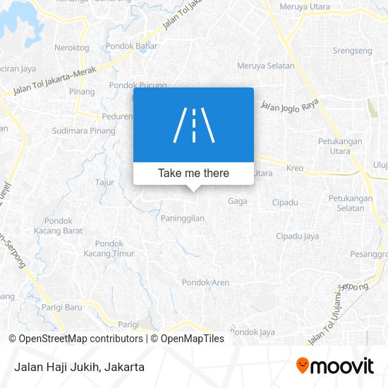 Jalan Haji Jukih map