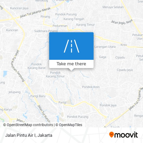 Jalan Pintu Air I map