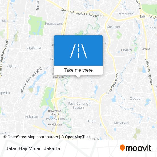 Jalan Haji Misan map