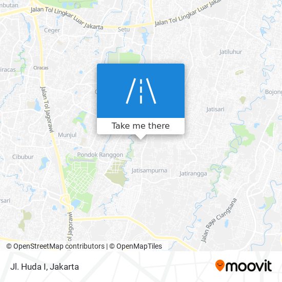 Jl. Huda I map