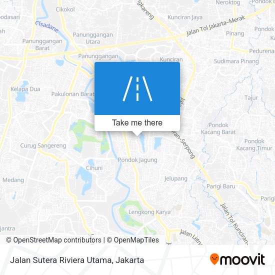 Jalan Sutera Riviera Utama map