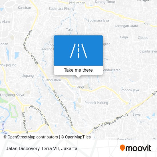 Jalan Discovery Terra VII map