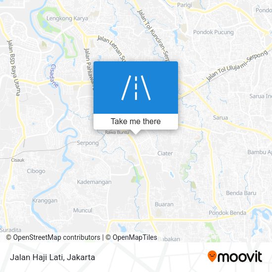 Jalan Haji Lati map