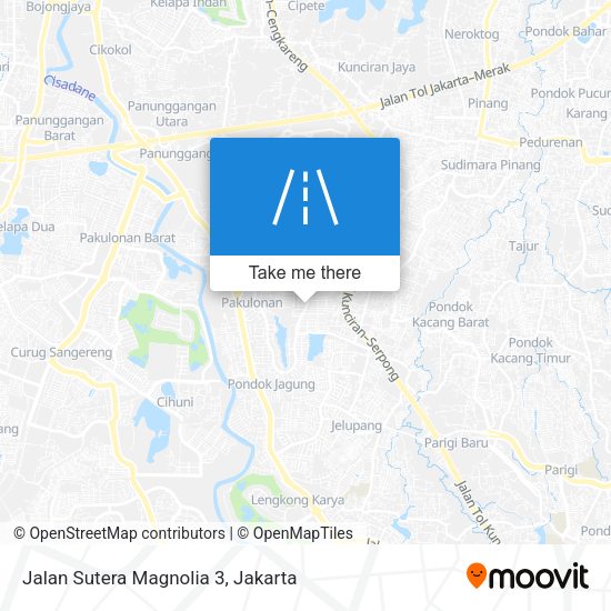 Jalan Sutera Magnolia 3 map