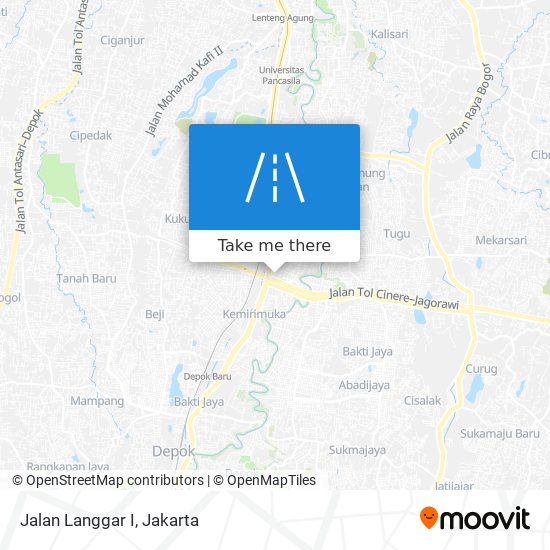 Jalan Langgar I map