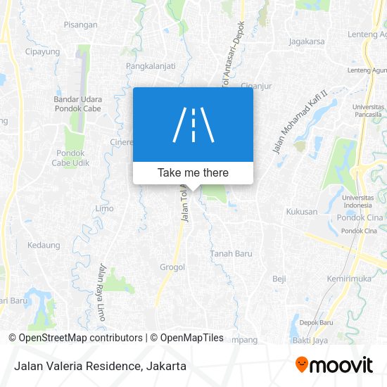Jalan Valeria Residence map