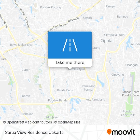 Sarua View Residence map