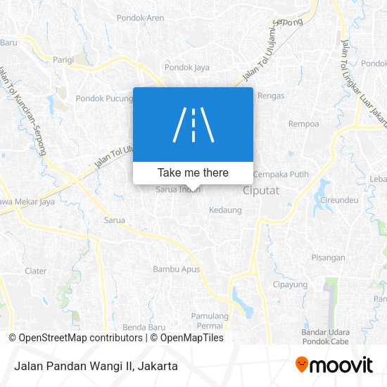 Jalan Pandan Wangi II map