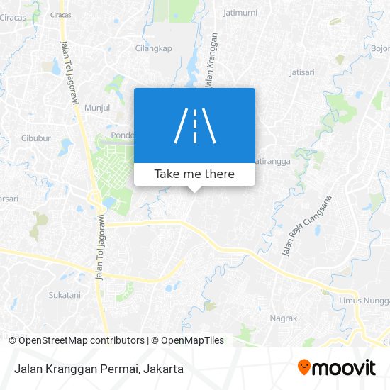 Jalan Kranggan Permai map