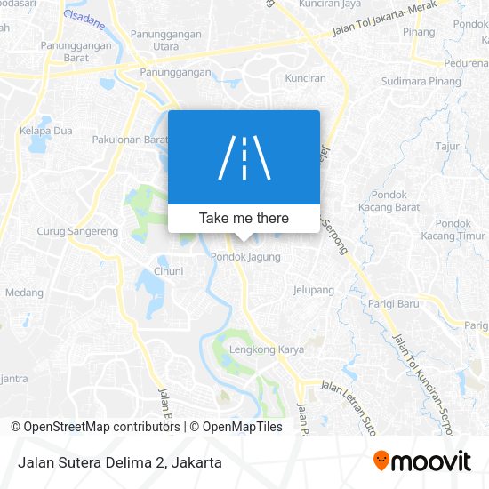 Jalan Sutera Delima 2 map