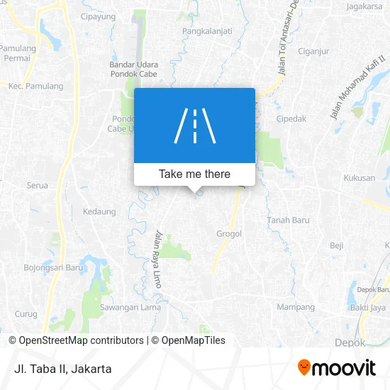 Jl. Taba II map