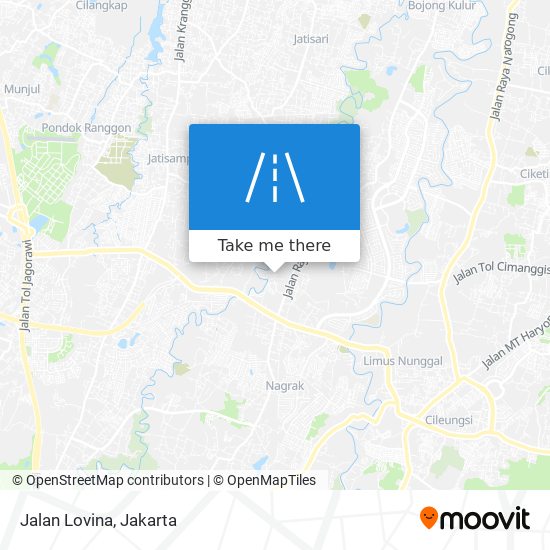 Jalan Lovina map