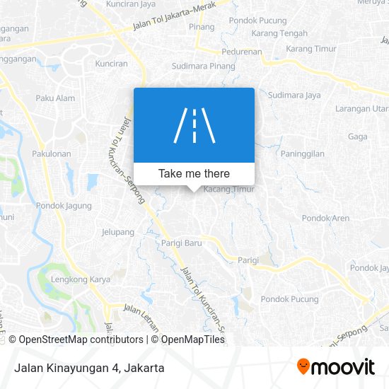 Jalan Kinayungan 4 map