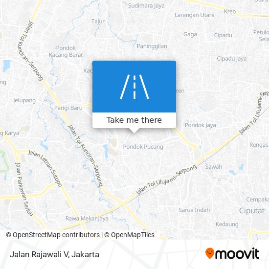 Jalan Rajawali V map