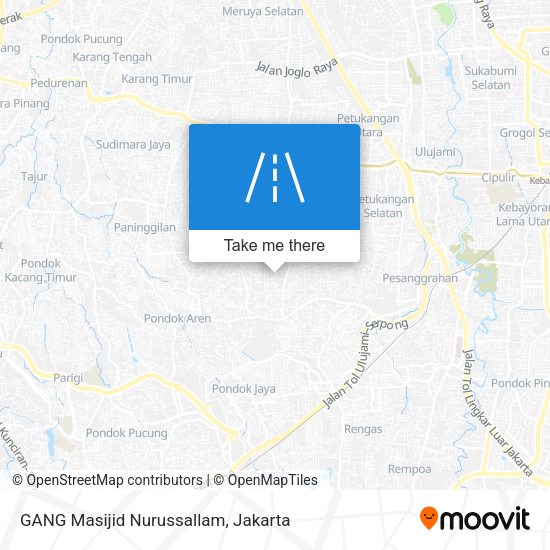 GANG Masijid Nurussallam map