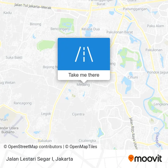 Jalan Lestari Segar I map