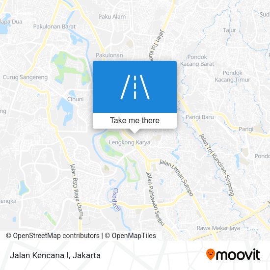 Jalan Kencana I map