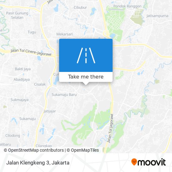 Jalan Klengkeng 3 map